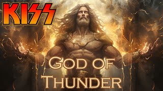 God of Thunder от Kiss - тексты в виде сгенерированных искусственным ИИ (Субтитры на русском)