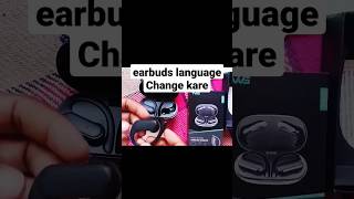 How to change earbuds language #shorts #earbuds #manojdey #review #unboxingvideo #viral