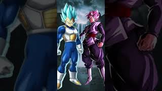 Vegeta vs Goku Black | Who is Stronger #anime #dragonball #shorts