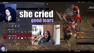 bonded with this ttv / streamer as huntress in dead by daylight