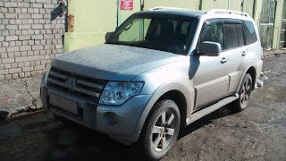 Mitsubishi Pajero фары залачил