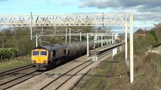 Acton Bridge Freight Trains 29th March 2021