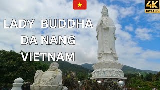 Exploring the Majestic Lady Buddha Da Nang Vietnam 🇻🇳 in 4K Ultra HD