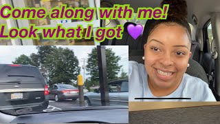 VLOG! COME ALONG WITH ME! TIRED OF WAITING IN LINE! & BROUGHT A AQUARIUM?