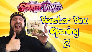 2nd Booster Box Opening Pokémon Scarlet and Violet *INSANE PULL*