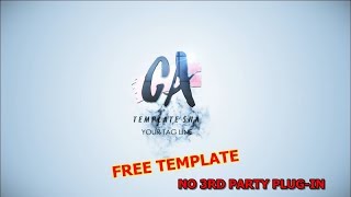 SHORT BRIGHT LOGO | TEMPLATE FREE DOWNLOAD | BACKGROUND MUSIC INCLUDED | FAST RENDER