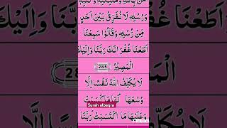 Surah AlBaqra last2ayat 💓💓💓💓❤️