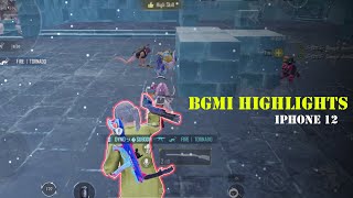 BGMI HIGHLIGHTS |BGMI| |iPhone 12| GAMEPLAY |60FPS|