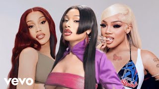 Megan Thee Stallion - BOA (ft. Cardi B, Latto & Glorilla) [Mashup Video]