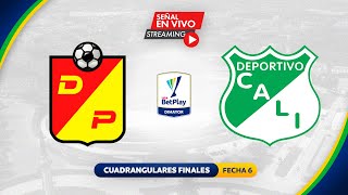 PEREIRA VS CALI | EN VIVO HOY | CUADRANGULARES LIGA BETPLAY 2021 | FECHA 6