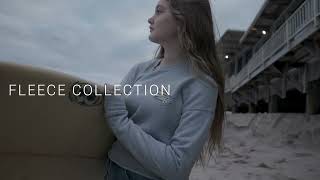 Embrace the Chill: Bella + Canvas Ladies and Youth Fleece for a Gloomy Surf Day