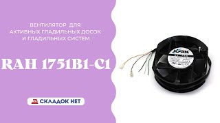 Вентилятор RAH 1751B1-C1 для активных гладильных досок и гладильных систем 🔸 Запчасти