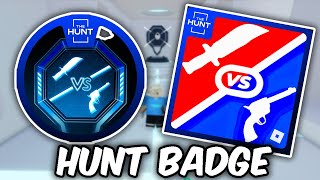 How To GET THE HUNT BADGE In MURDERERS VS SHERIFFS DUELS (MVSD Roblox)