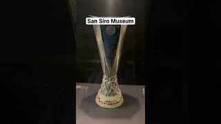 SAN SIRO Stadium: Trophy Room #inter #milan #sansiro #intermilan #milano #shortvideo #nerazzurri