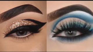 stunning Colorful Eye Makeup Look, eye makeup 💄 ✨️ 😍