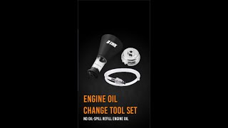 USER GUIDE - Engine Oil Change Tool Set│EWKtool EB0301 #shorts