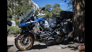 Motorcycle Camping In Stanislaus National Forest - 2019 BMW R1250GS Adventure