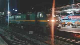 Kanpur (CNB) WAG9[32536] Hauled  BCNA Wagons Moving Towards Aluva | Thrissur Railway Station!