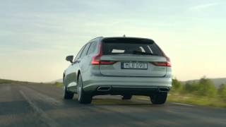 Volvo Cars reveals stylish and versatile new V90 estate - Reveal Video