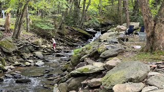 Flintlock campground Boone,North Carolina September 2024(walk through)