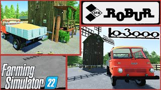 Farming Simulator 22 Mods in Action `| Robur LO 3000 Small dump truck