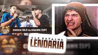 HERO REAGINDO A Choice [RJ] vs Krawk [SP] (4ª de Final) - DUELO DE MCS NACIONAL 2017