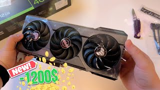 UNBOXING NEW ASUS TUF Gaming GeForce RTX 4070 Ti 12 ГБ GDDR6X TOP GRAPHICS CARD NVIDIA IN 2023