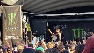 Yungblud- "King Charles" 2019 Warped 25 Years Mountain View, CA, 7/21/2019