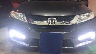 Instalacion DRL Honda City