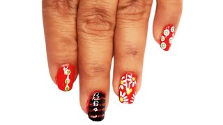 read colour nail art....