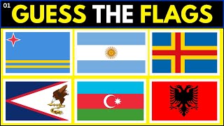 Flags Guessing Quiz | Can You Guess These Country Flags | Test Your Knowledge of International Flags