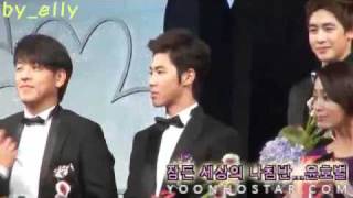 [Fancam] 101122 Korea Jewelry Award [yoonhostar+goyoonho]