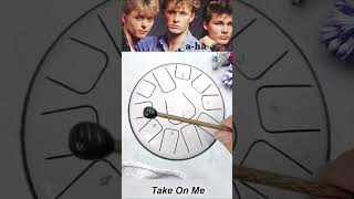 Take On Me (a-ha) - Tabs in Easy Beginner Book 2 #tankdrum #simpletankdrum