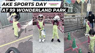 AKE SPORTS DAY | AISYA & AYDEN 1ST SPORTS DAY AT 99 WONDERLAND PARK, SELAYANG!