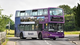 【Loud ZF & Full Thrash】First Norwich Volvo B7TL 32203 LT52 WTJ@37