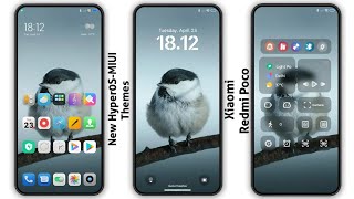 3 New HyperOS-MIUI Themes for Xiaomi,Redmi,Poco | Best HyperOS-MIUI Themes🤩