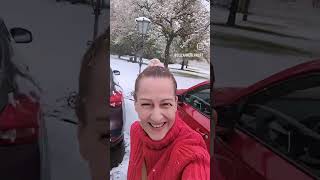 Snow in April | Suzanne in Germany #snow