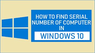 How to Check Computer Serial Number