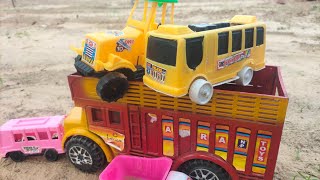 Khilone wala Cartoon! toy helicopter ka video! tractor truck doll jcb ! Sam Toys#tractor#toys #jcb