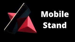 Origami mobile stand / paper phone stand #Shorts