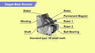 PKP Series Stepper Motor High Resolution type