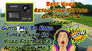 Best Video Resolution Setting Of SjCam Sj6 Legend | Motovlog