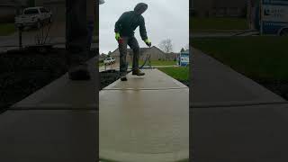 Slabjacking Sidewalk to the Front Door! Raising Concrete to Remove Tripping Hazards!