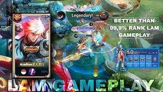 Mastering Lam: Top 1% Asia Gameplay in Honor of Kings | Unstoppable Hero Gameplay!