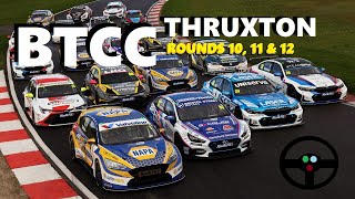 BTCC Thruxton round 10, 11, 12... BIG DRAMA IN THE BTCC!