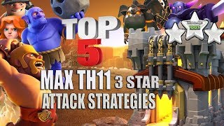 TH11 Top 5 attack Strategies 2018 | TH11 3 star attacks | New Meta