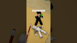 HE BECAME FRIENDS With A KIND GHOST On Roblox! #shorts #roblox #brookhaven #brookhavenrp