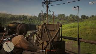 CRAZY!! I WAS GETTING HUNTED!!!...CO-OP RED DEAD REDEMPTION 2 GAMEPLAY!!!(MUST WATCH!!)