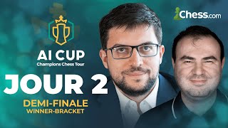 MVL affronte Mamedyarov en demi-finale de l'AI Cup | Champions Chess Tour 6 | LIVE avec TechFress J2