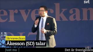 Jimmie Åkesson (SD)  - Järvaveckan  2017-06-17